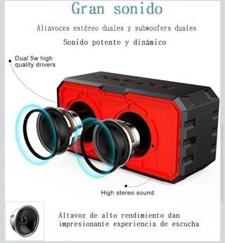 Alta voz bluetooth 10W