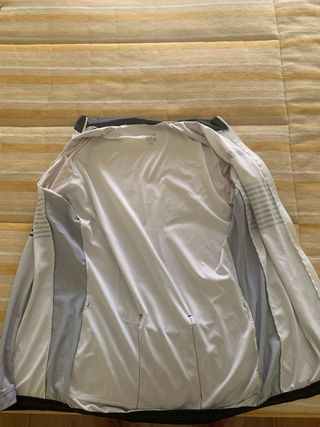 Maillot Santini blaco y gris talla XL