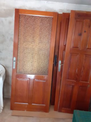 Puertas de madera mobila antiguas