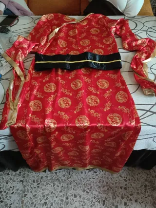 Disfraz Chino y china Tradicional Talla Única