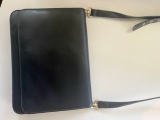 Bolso vintage piel azul