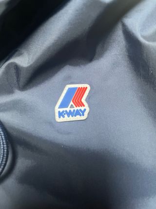 K-Way Impermeabile Blu