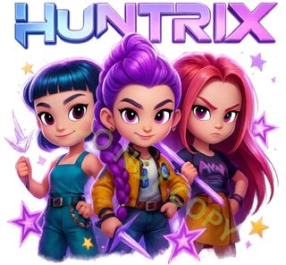 Diseño DTF 25x25cm Termosellable Camisetas k pop