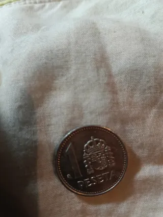 4 Monedas 1 Peseta Juan Carlos I 1984