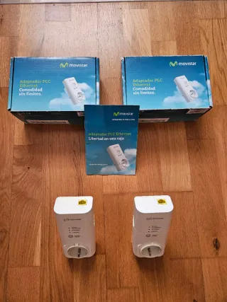 Adaptadores PLC Ethernet Movistar (2 uds)