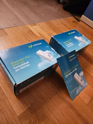 Adaptadores PLC Ethernet Movistar (2 uds)
