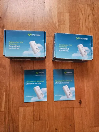Adaptadores PLC Ethernet Movistar (2 uds)