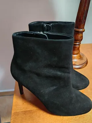 Botines Talla 37 Negro