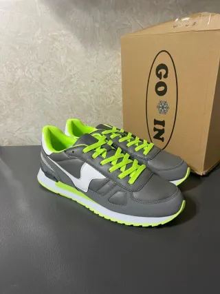 Sneakers Go*In grigio/verde uomo taglia 45