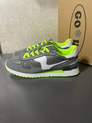 Sneakers Go*In grigio/verde uomo taglia 45