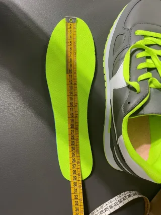 Sneakers Go*In grigio/verde uomo taglia 45