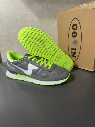 Sneakers Go*In grigio/verde uomo taglia 45