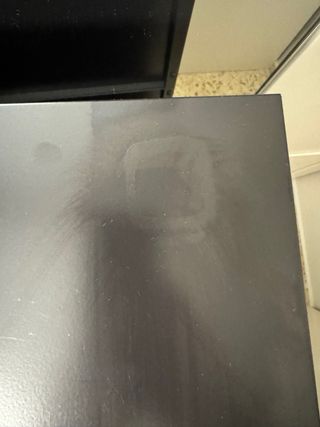 Vitrina Ikea Negra y Transparente