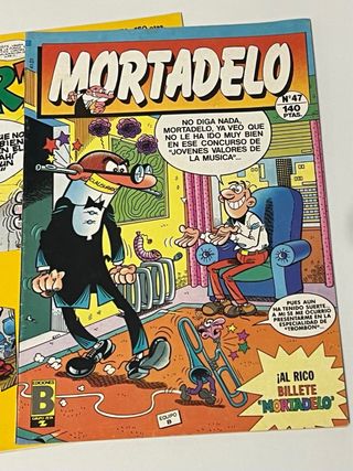 3 números revista mortadelo de ediciones b