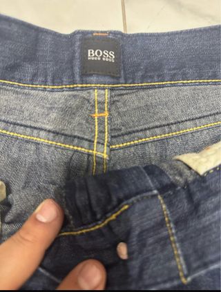 Jeans blu uomo hugo boss taglia 44