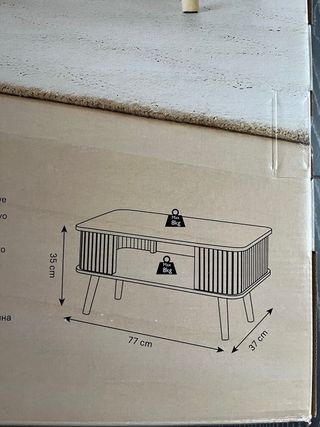 Mesa de centro de madera