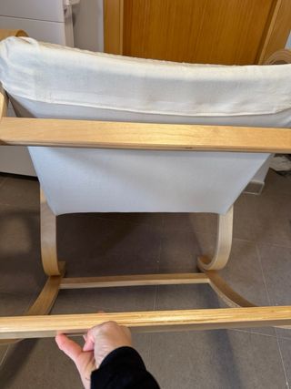 Sillón Mecedora Beige