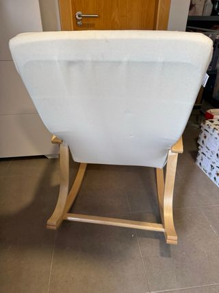 Sillón Mecedora Beige