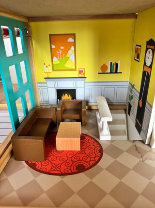 Casa de muñecas Hape de madera