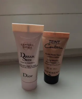 Kit viaggio Dior e Givenchy Fondotinta