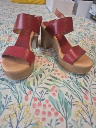 Sandalias Bosanova tacón plataforma talla 39