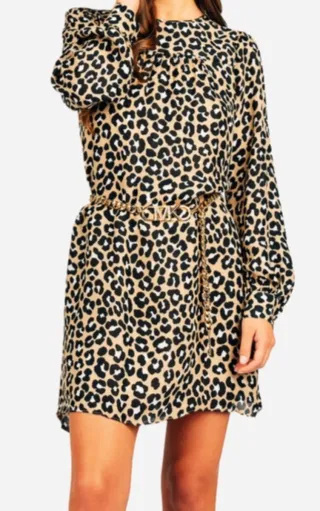 Vestido Michael Kors Leopardo