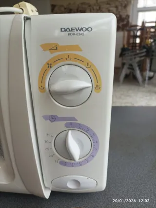 Microondas Daewoo Blanco