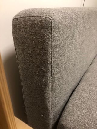 Sofá Cama ÄLVDALEN 3 Plazas Tela Gris