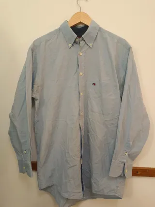 Camisa Tommy Hilfiger Talla M Azul