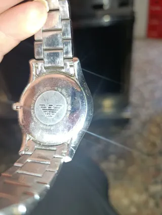 Reloj Emporio Armani AR2020 Plata Negro