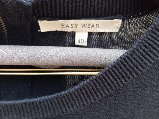 Jersey azul marino Easy Wear talla 40