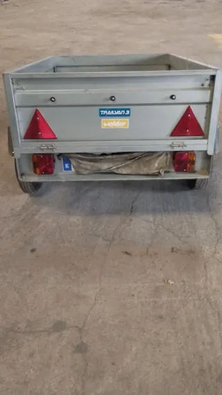 Remolque de carga ligero, ideal para transportar