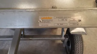 Remolque de carga ligero, ideal para transportar