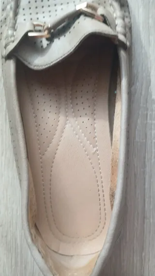 Mocasines beige talla 36