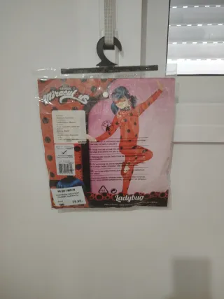 Disfraz Ladybug Talla 4-5 años