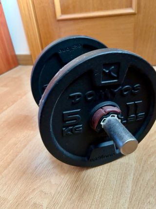 Pack Musculación: Banco Plegable, Barra, Pesas