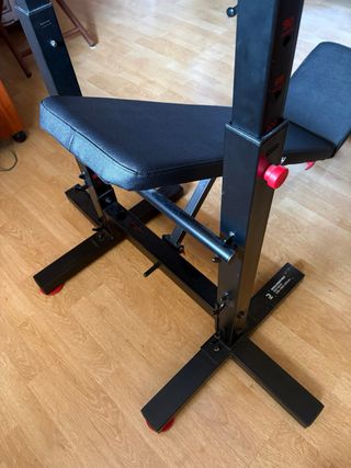 Pack Musculación: Banco Plegable, Barra, Pesas