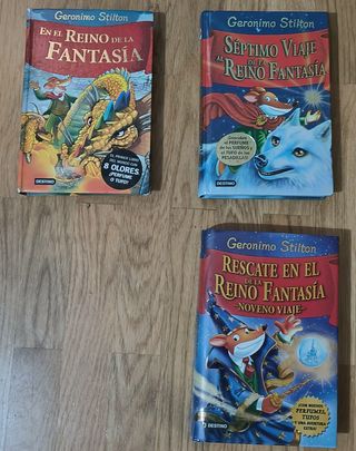 3 libros de Geronimo Stilton