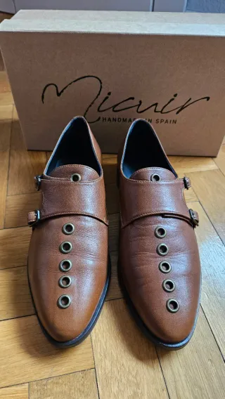 Zapatos Oxford Micuir Cuero Talla 37