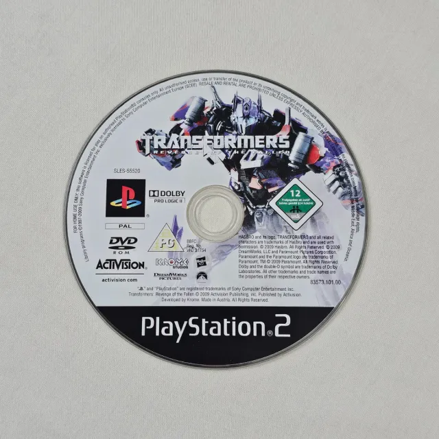 Transformers: La vendetta dei caduti PS2