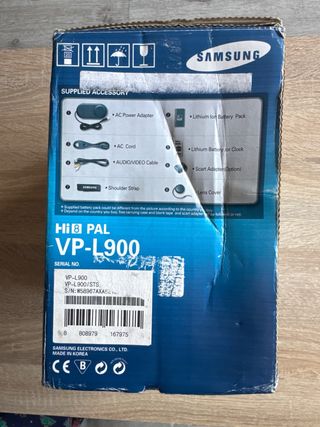 Videocámara Samsung Handy & Easy VP-L900 Hi8 PAL