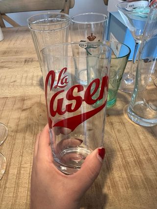 Lote 8 vasos cervezas y demás