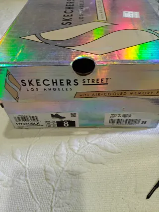Zapatillas Skechers Negras Talla 38
