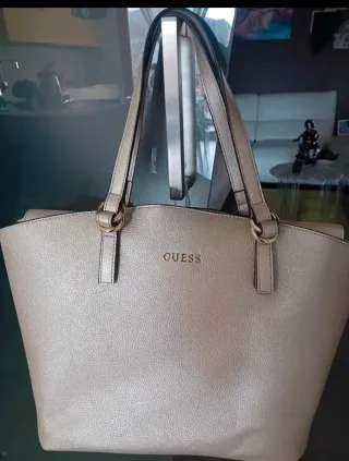 Borsa Guess platino Donna