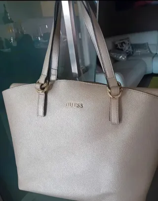 Borsa Guess platino Donna