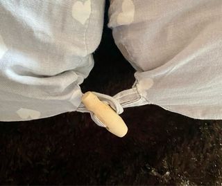 Cojín de lactancia grande estampado