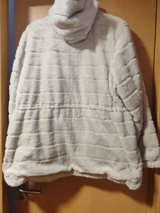 Chaqueta Beige Talla 46 Reversible