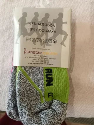 Calcetines COOLMAX Running hombre Tall39-42 Pack 2