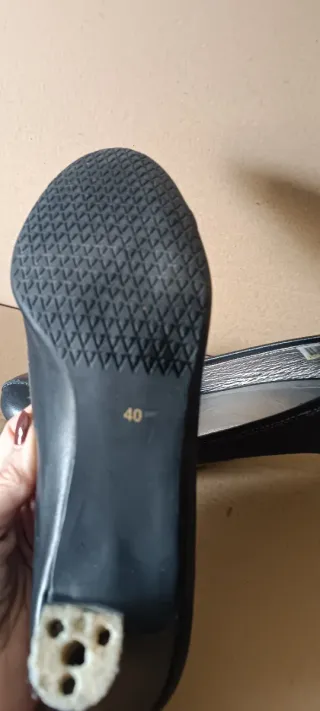 Zapatos de piel negros