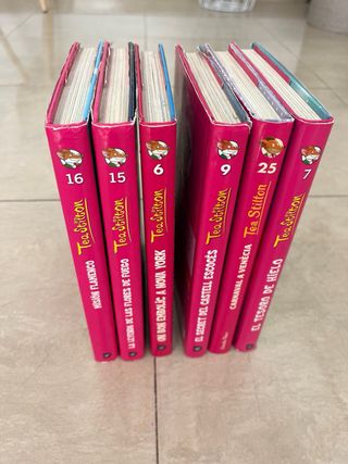 Libros de TeaStilton, en buen estado